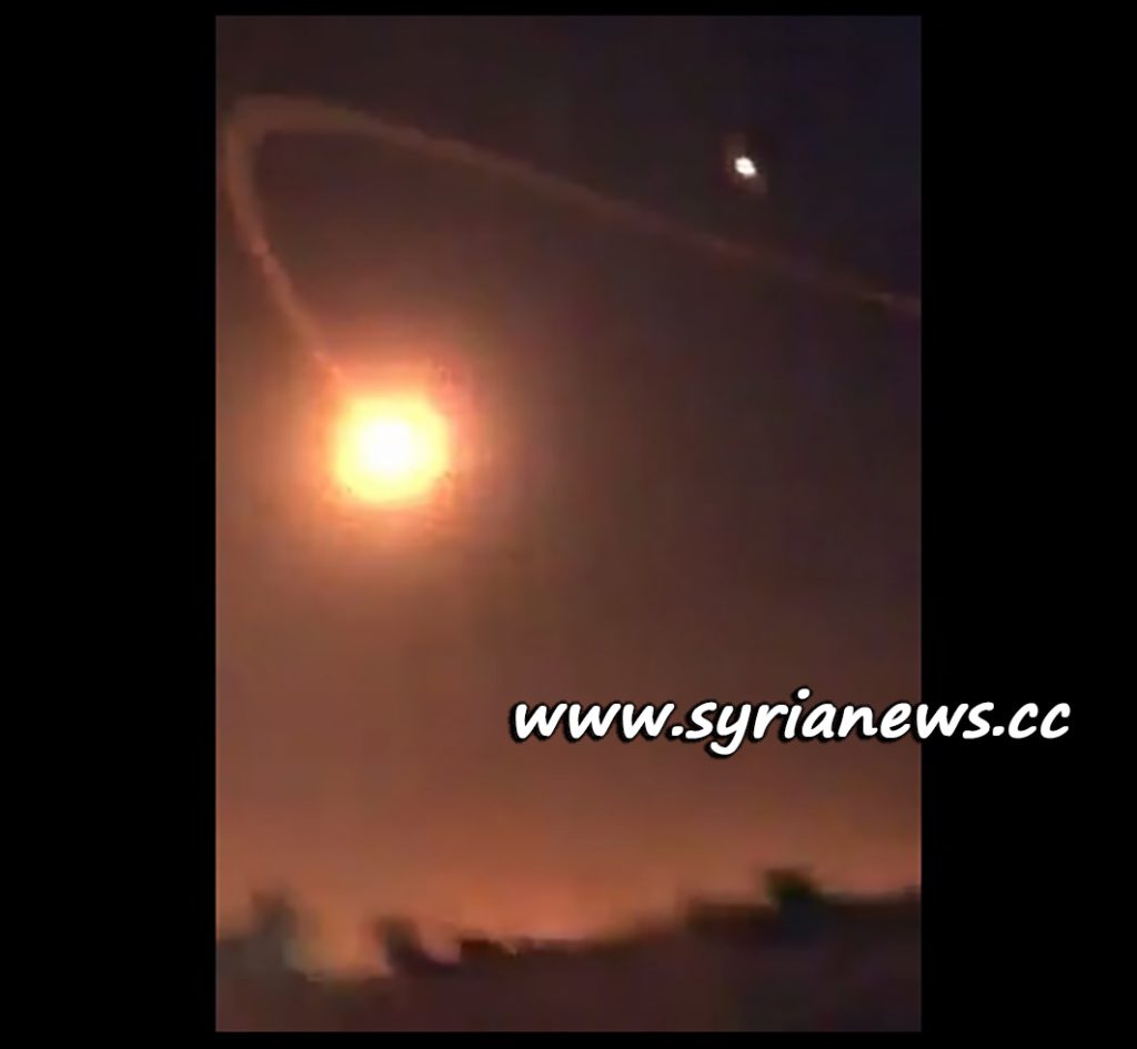 image-Screenshot from Footage of US Patriot Fails to Intercept Yemeni Missile over Riyadh, Saudi Arabia