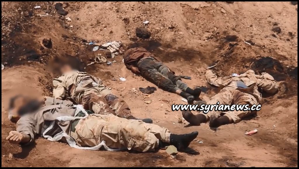 image-Graphic: SAA Kills Dozens of ISIS Terrorists in Mayadeen Countryside