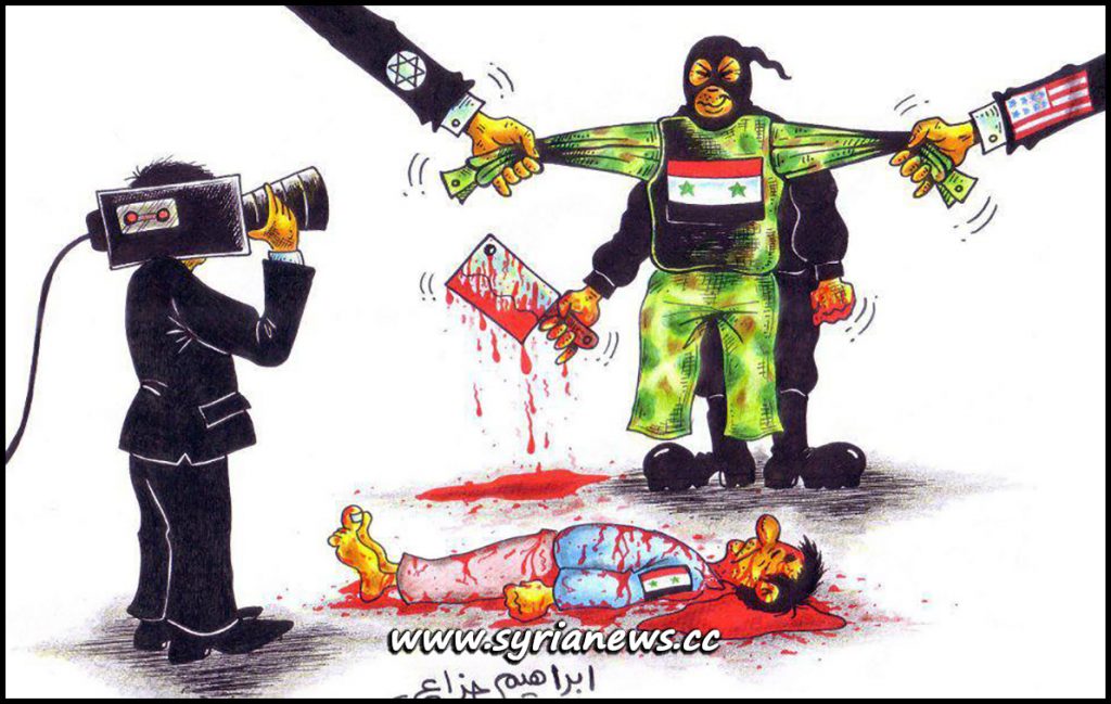 Ibrahim Jazzaa on Western Mainstream Media Lies, newsweek, washington post, new york times, the times, bbc, cnn, foxnews, france 24, the guardian