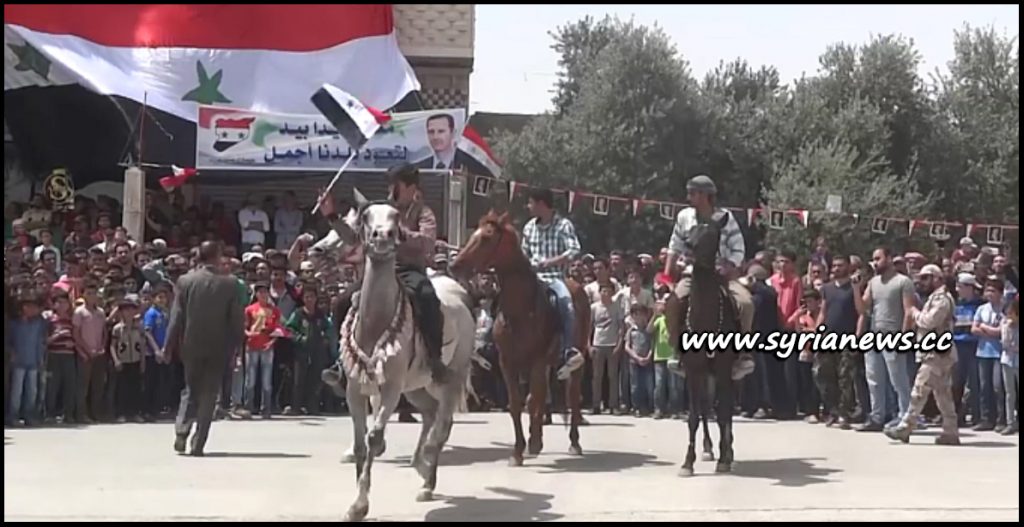 image-Jayrud People Celebrating their Town's Liberation from Terrorists