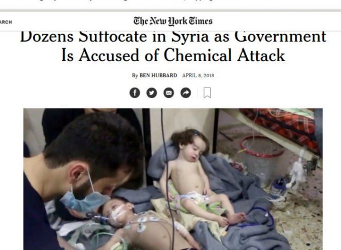 Murdered babies used for chemical weapons lies.