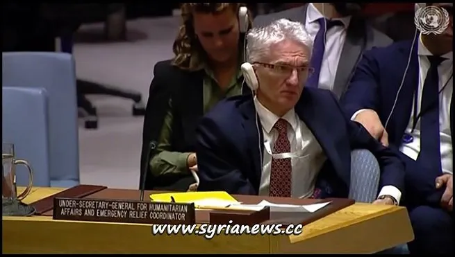 UN Lowcock Humanitarian Syria