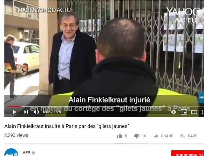 insulted & injured afp - Finkielkraut