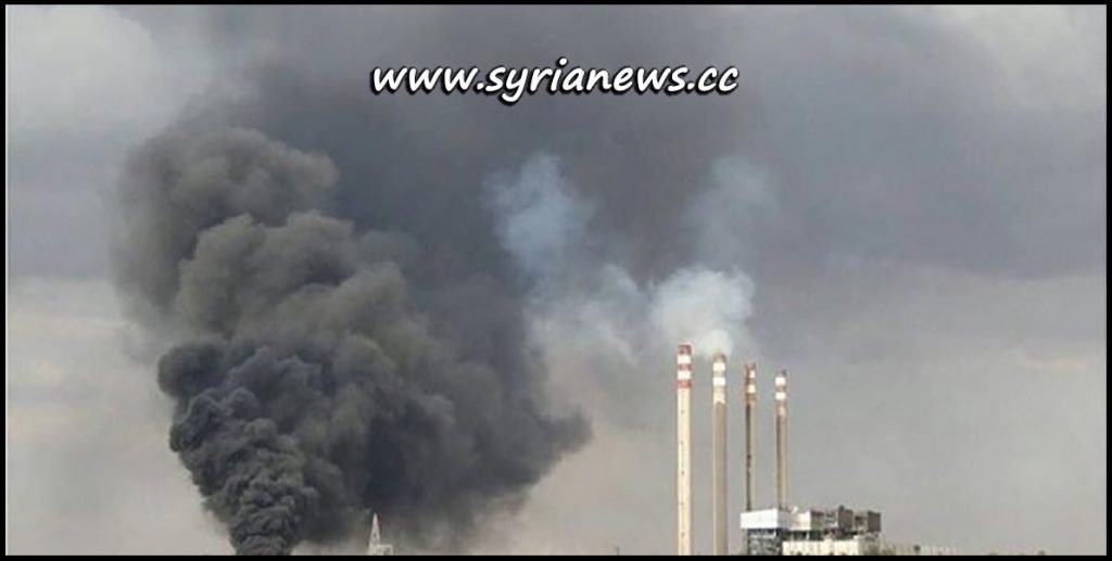 Mhardeh Power Plant again under attack by freedom fighters!