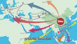China Belt and Road Initiative - Syria - Iraq - Iran - مشروع الحزام والطريق الصيني