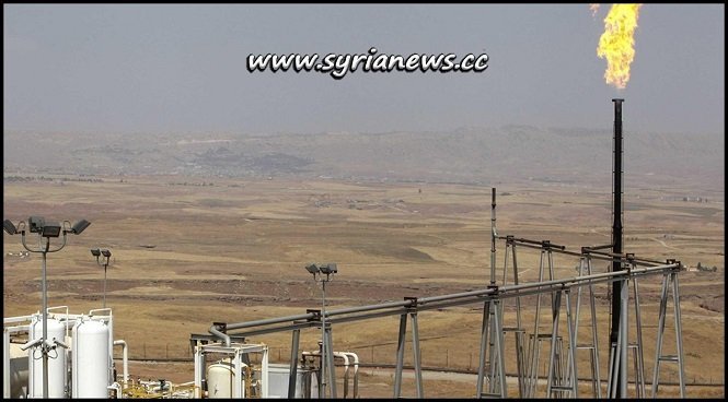 Oil and gas fields in Syria East of Euphrates under SDF USA control