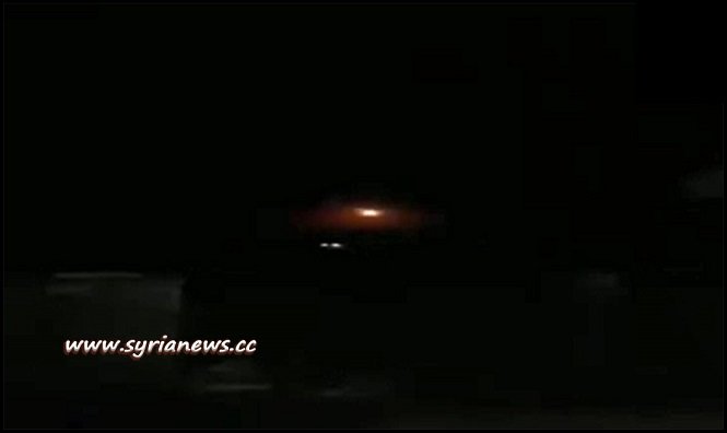 SAA Air Defense Respond to Israeli Air Bombing at Masyaf