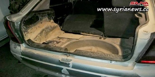 Booby-trapped car dismantled in AlZahraa District - Homs