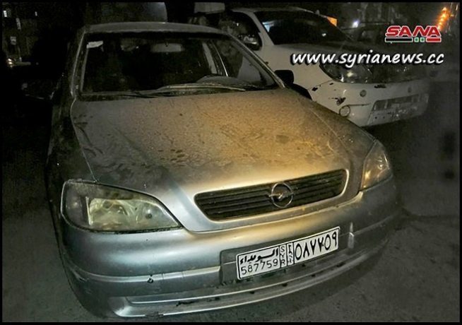 Booby-trapped car discovered by Syrian security in Al-Zahraa Homs