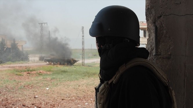 Sky News Crew with Al Qaeda in Idlib