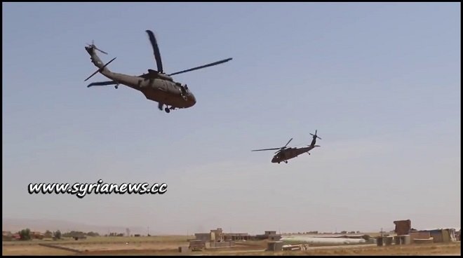US Helicopters Deliver Food, Medicine, and Aid to ISIS Terrorist in Anbar, Iraq