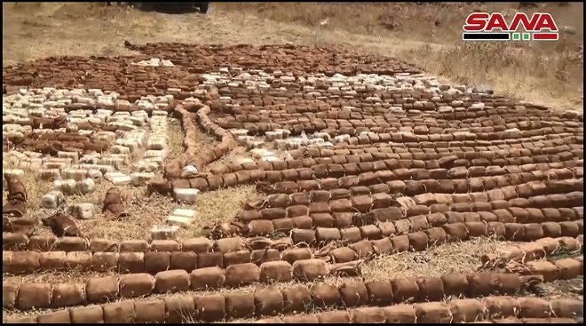 4 tons of Highly Explosive C-4 left by al-Qaeda terrorists found in South of Syria