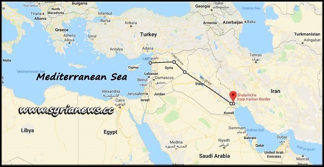Iran - Iraq - Syria Railway