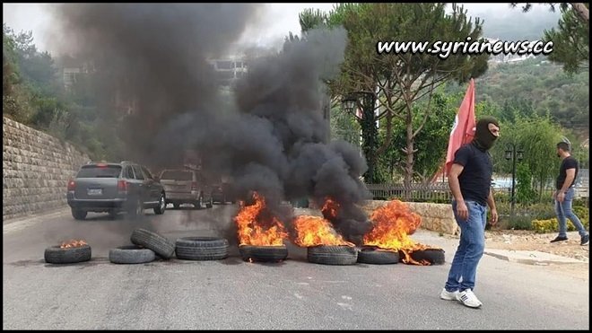 Mini civil war in Lebanon