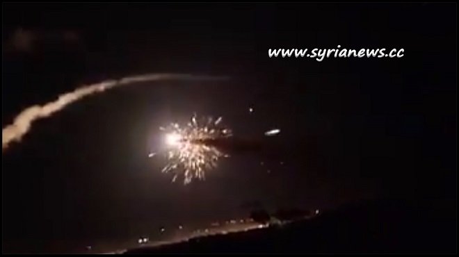 SAA air defence units intercept Israeli missiles 01 July 2019
