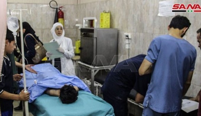 aleppo bomb killed 4 civilians