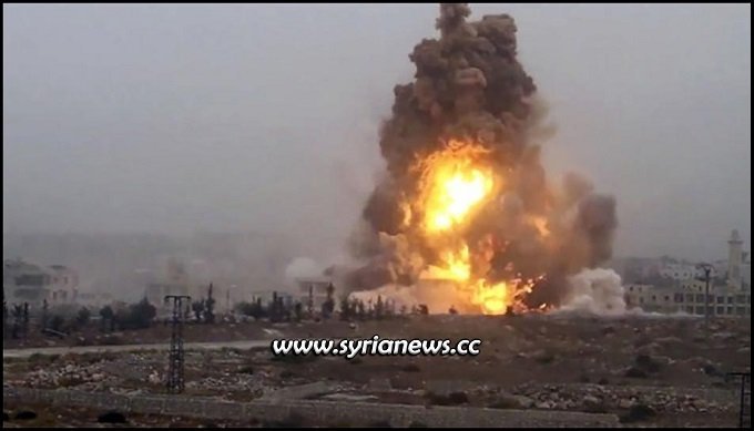 Landmine explosion kills civilians in Syria - انفجار لغم أرضي يقتل مدنيين في سورية