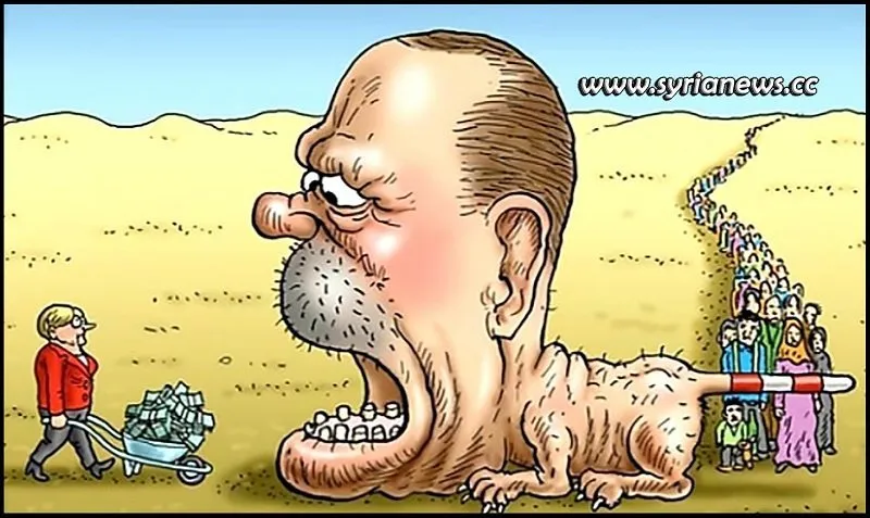 Erdogan abuse Syrian refugees threatens Europe