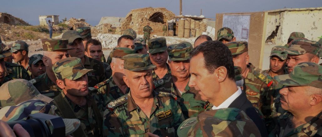 Assad in Idlib