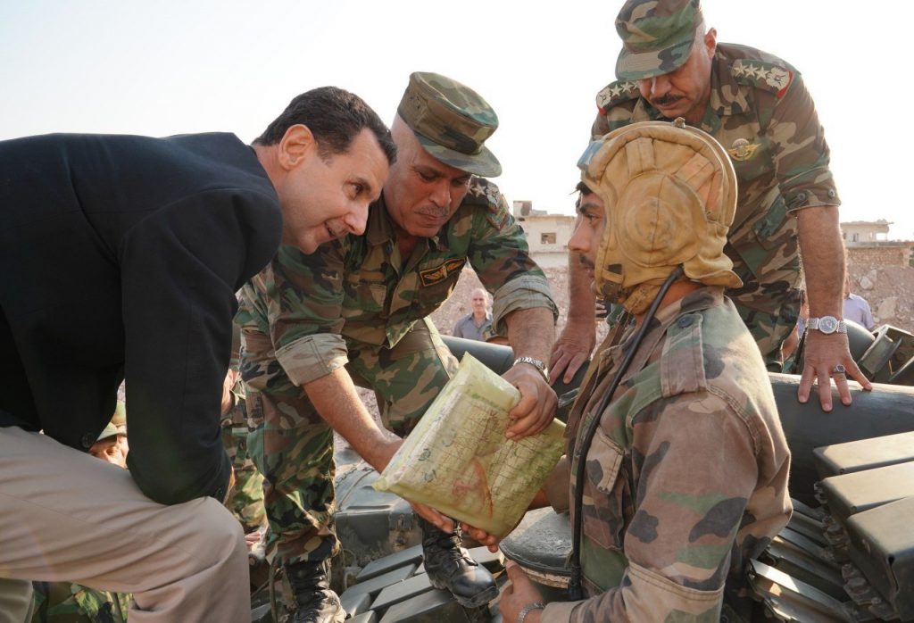 Assad in Idlib