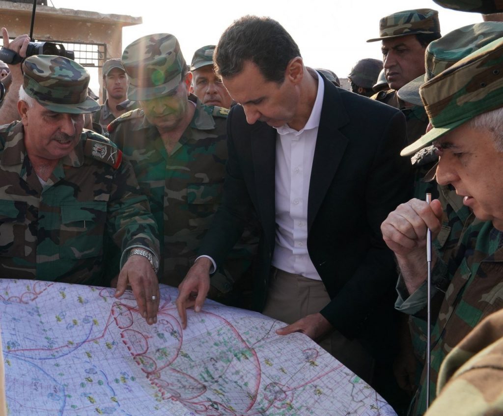 Assad in Idlib