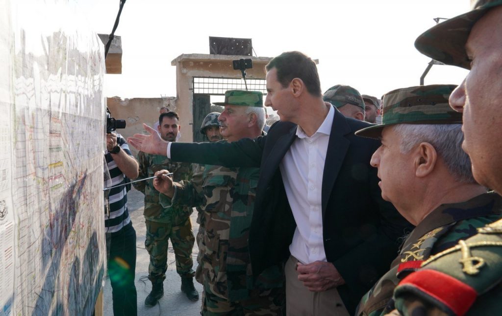 Assad in Idlib