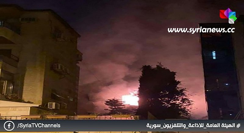 Bombing in Damascus Mazzeh November 12 -2019