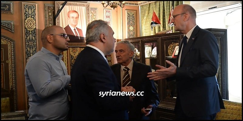 German AFD Parliament Members visit Syria to return refugees
