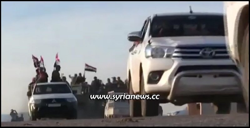 SAA Syrian Arab Army deployment northeast of Syria in Hasakah at borders with Turkey