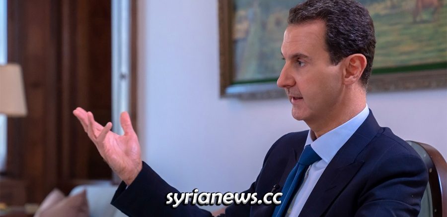 Syrian President Bashar Assad interview Paris Match