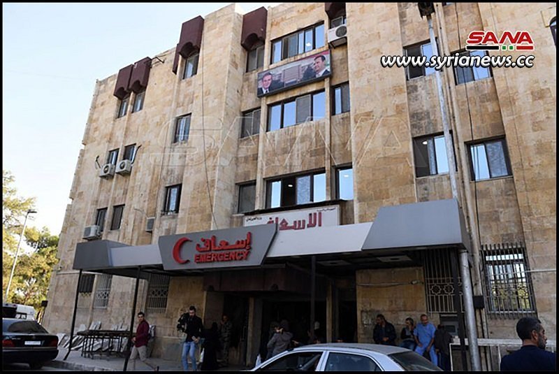 Nusra Front terror in Aleppo - Razi Hospital