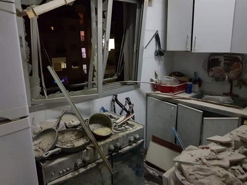 beit saber damascus countryside israel missile strike house killing civilians