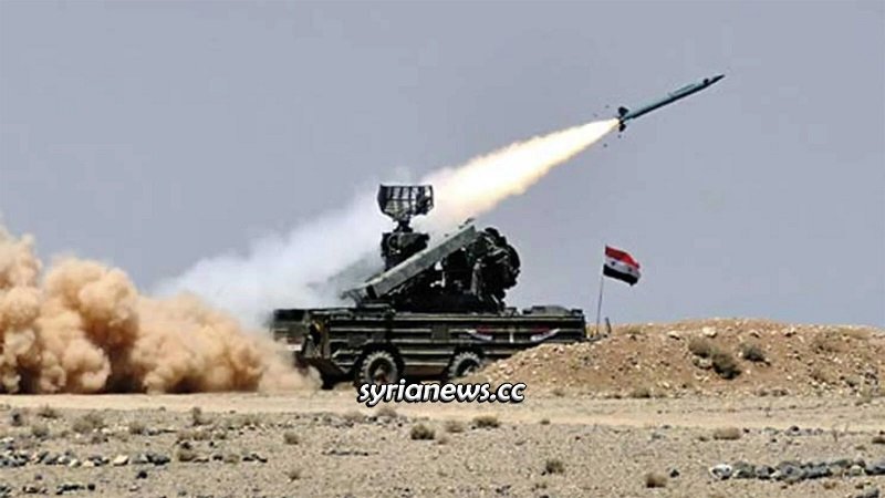 Syrian air defense repel Israeli missiles - archive photo