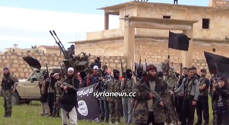 Al Qaeda NATO terrorists north of Syria