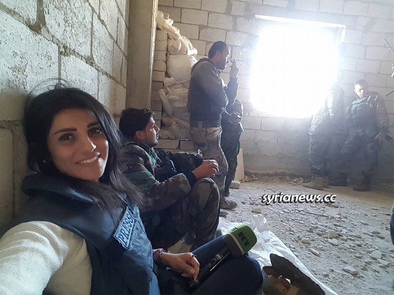 Wafaa Shabrouni RT Arabic Syria وفاء شبروني سورية