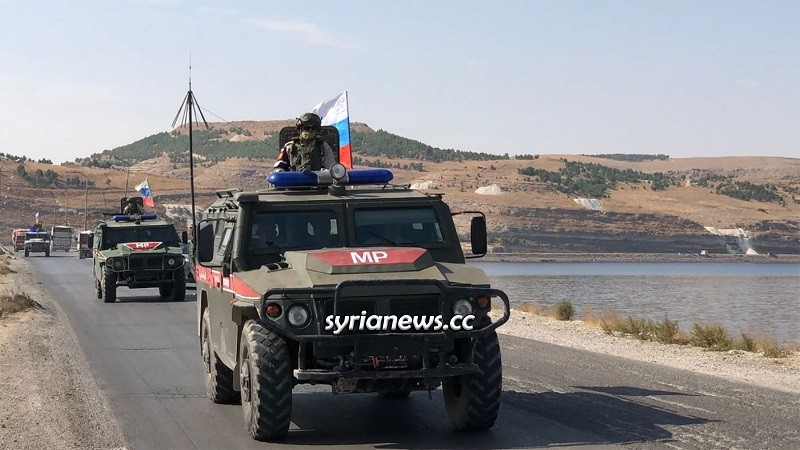Russian Military Police in Saraqib, Idlib