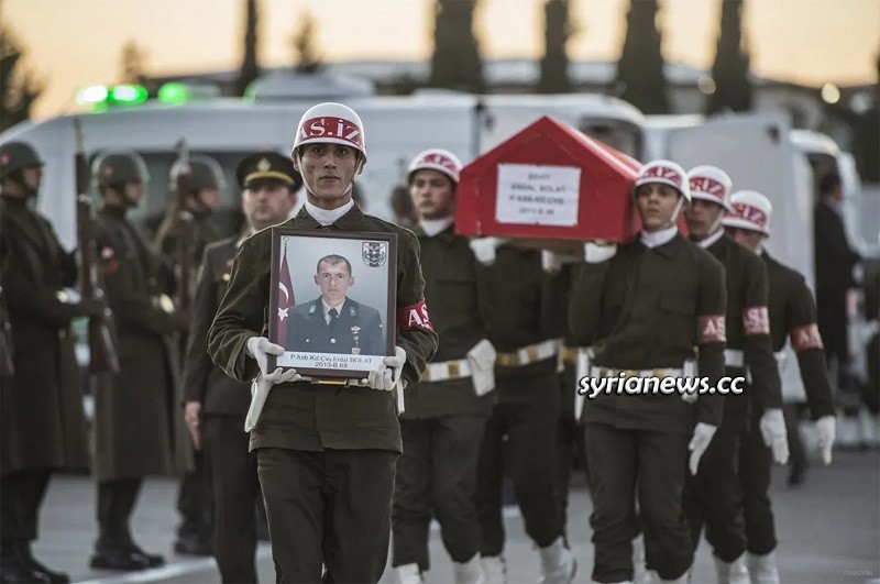 Turkish army soldiers tsk killed in Syria for their Sultan Erdogan