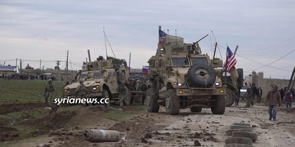 US Trump forces unwelcome by locals in northeast of Syria East of the Euphrates