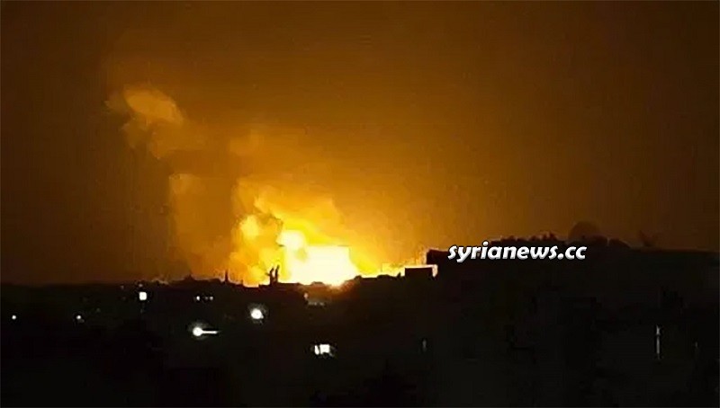 Israel bombing against Syria - Archive image