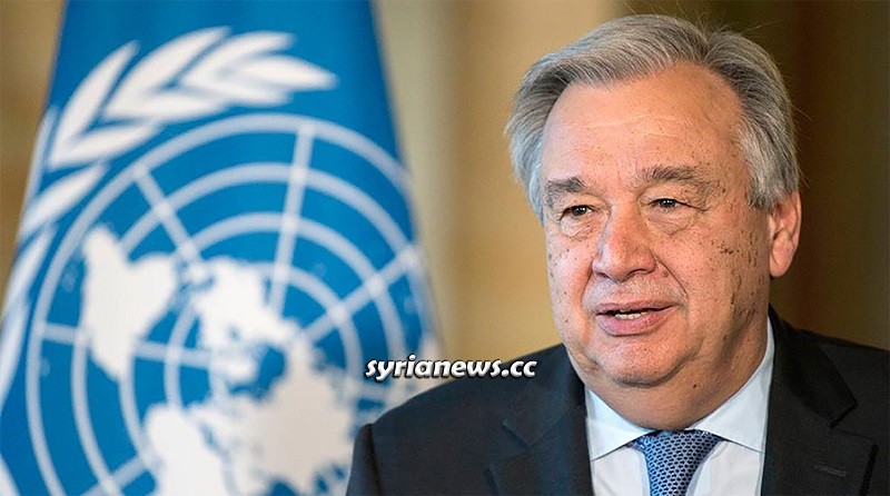 United Nations UN Secretary-General Antonio Guterres
