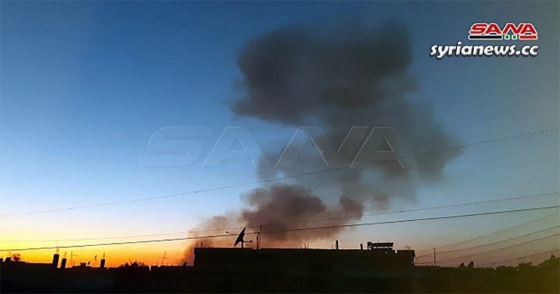 Explosion in Kurdish SDF weapons depot in Hasakah northeast Syria