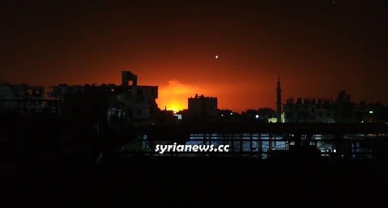 Gas pipeline explosion - Syria Damascus countryside - terror