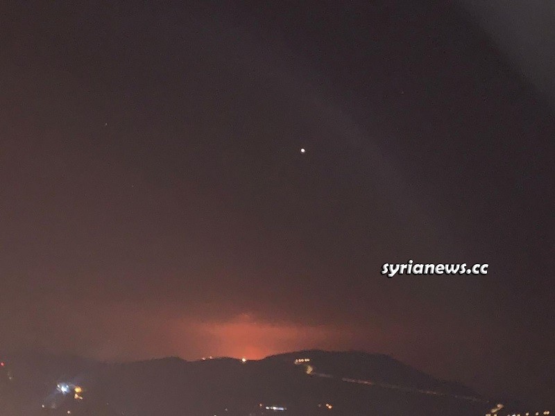 Gas pipeline explosion - Syria Damascus countryside - terror