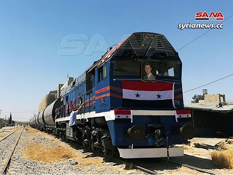 Syria Ralway: Tartous - Damascus first train trip since 9 years