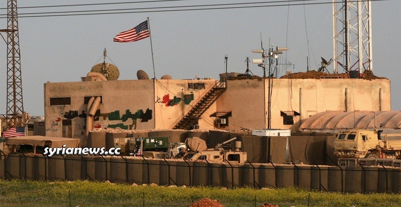 Abandoned illegal US Military base in northern Syria