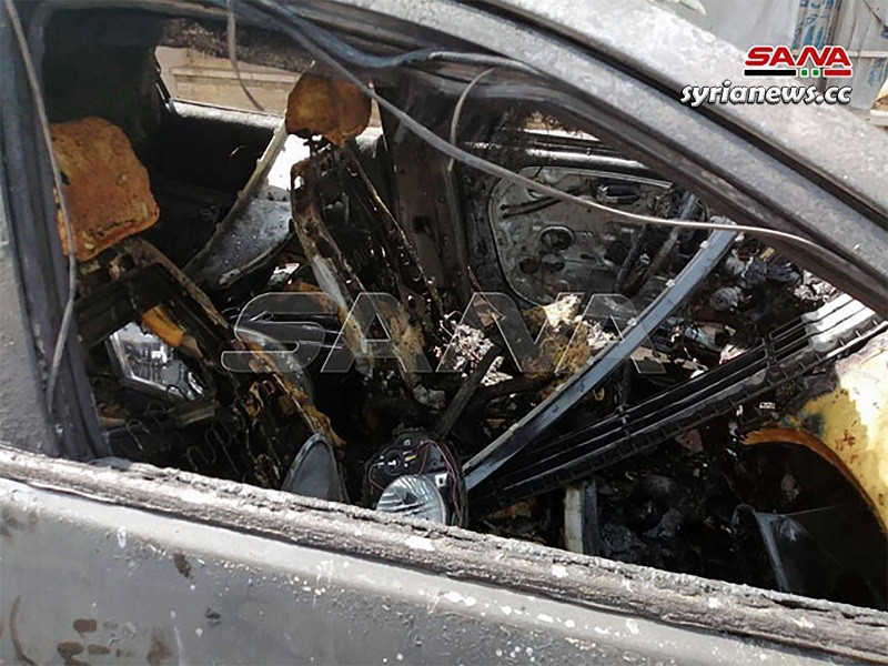 Car explosion in Daraa