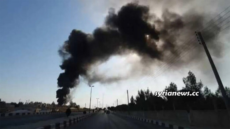 Tal Tamr electric power targeted - Hasakah Syria