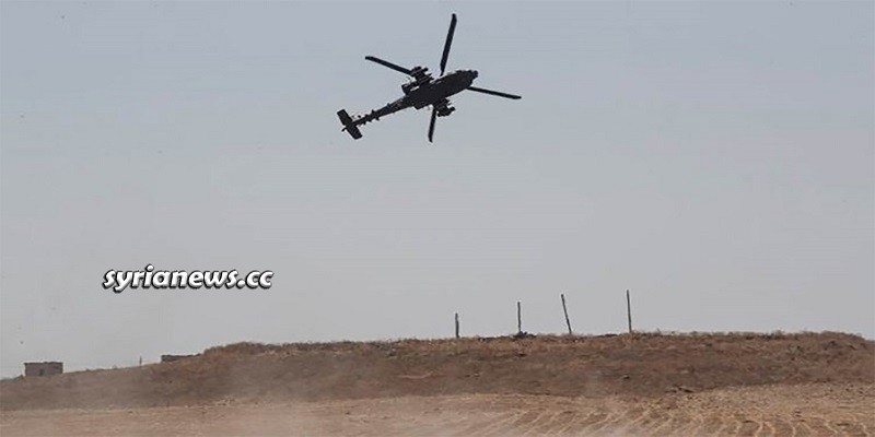 Trump forces lose a helicopter in Hasakah northeast of Syria