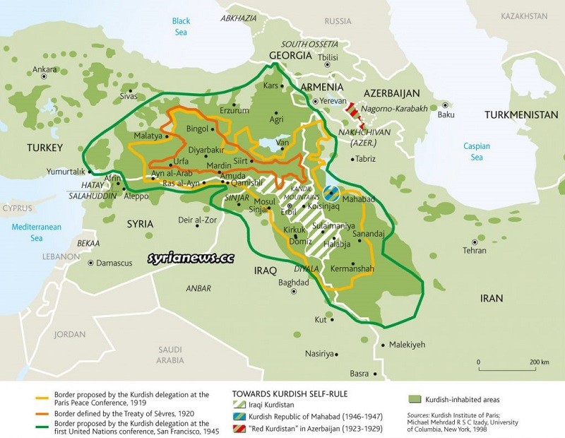 US-sponsored Kurdish 'Roj Ava' plot against the countries of the region