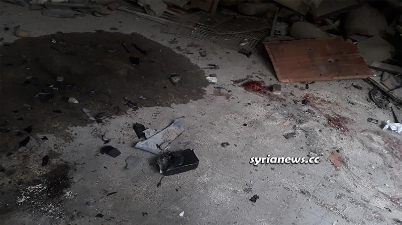 Car bomb explosion in Harasta- Damascus countryside